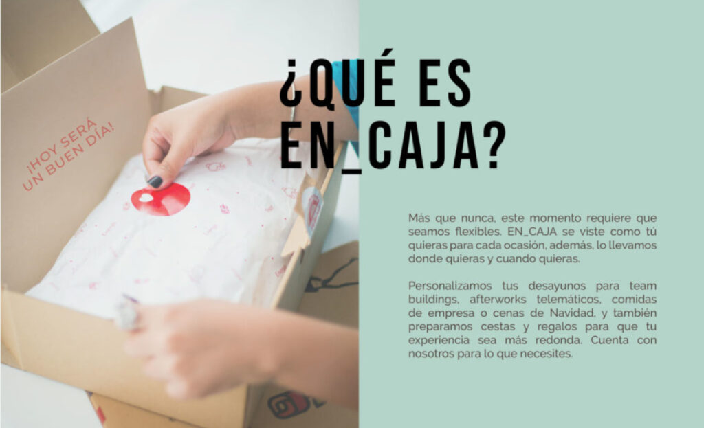 Catering cocktail con nuestro kit 5 catering cocktail en caja