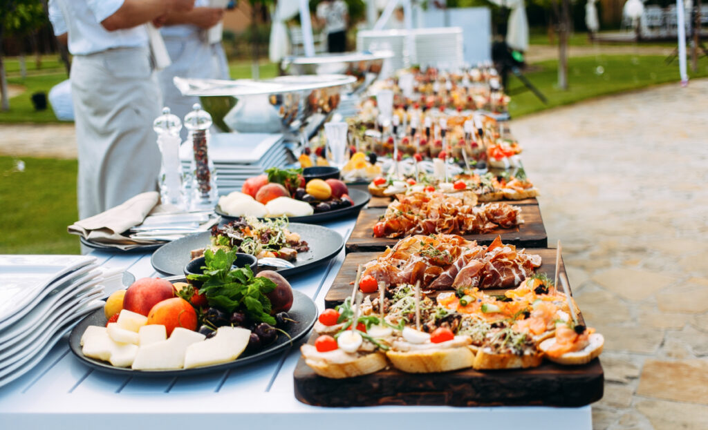eventos verano con catering