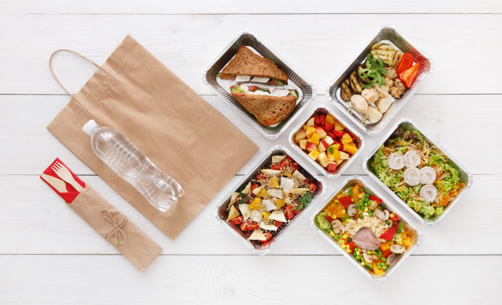 ¿Qué significa take away? 8 menus take away