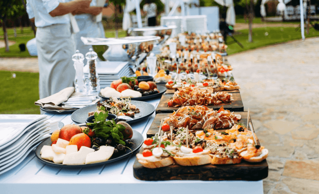 tendencias en catering para bodas